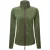 Premier Dames/Dames Artisan Contrast Trim Fleece Jacket (Mosgroen/bruin)