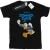 Disney Dames/Dames Donald Duck Woedend Donald Katoenen Vriendje T-shirt (Zwart)