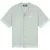 Malelions Men Knitted Camp Collar Shirt | Pale Aqua