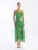 Haris Cotton Jurk ‘Haris Cotton’  groen