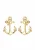 ELLI Oorbellen ‘Anker’  goud