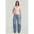 G-star Contor 3d Wide Leg Spijkerbroek Blauw 27 / 32 Vrouw