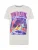 Mister Tee Shirt ‘Wonderful’  geel / lichtgrijs / lila / donkerlila