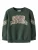 NAME IT Sweatshirt ‘NMMLancer’  bruin / groen / wit