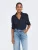 Only Onlziggy S/s Frill Top Cc Jrs 15377146 T-shirt Korte Mouw 5043409 Night Sky