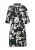 COMMA Jurk  navy / wit