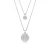 Swarovski ‘Meteora’ Dames Halsketting van Metaallegering – Zilver 5684244