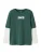 NAME IT Shirt ‘NKMVARTO’  donkergroen / wit