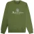 Aquascutum Active Big Logo Crew Neck Army Green Sweatshirt