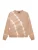 No Matter What Sweatshirt  mokka / wit