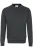 HAKRO 475 Comfort Fit Sweatshirt ronde hals antraciet, Effen