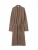 GOBI Cashmere Badjas lang  taupe