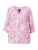 Ulla Popken Blouse  lichtblauw / lichtgroen / pink / lichtroze