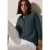 Cecil Dames Overhemdblouse met structuur in Groen