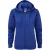Russell Dames Premium Authentieke Hoodie met rits (3-laagse stof) (Helder Koninklijk)