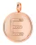 Lucardi Hangers  rose-goud / transparant