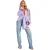 Missy Empire Dames Drapeerdetail Met Strik Mouwen Blouse (Lila)