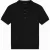 Black Bananas Ribbed Knit Polo,