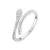 Luxenter ring in gerhodineerde briljant zirkonia – Nudoa