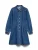 VERO MODA Blousejurk ‘VMMargrit’  blauw denim