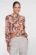 Geisha Blouse 63941-20 Blouse 560 Dark Olive/coral