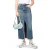 POSH by Poelman Charlie chunky sneakers wit/denim
