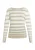 usha BLUE LABEL Trui ‘Fenia’  stone grey / wit