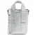 Bimba y Lola Mini Silver Leather Crossbody Bag