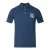 Aquascutum Aldis London Logo Blue Polo Shirt