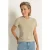 CLAUDIA BY CLAUDIA STRÄTER top beige met glitter