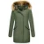 TheBrand Lange parka jas met bontkraag