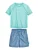 PLAYSHOES UV-bescherming ‘Hai’  turquoise / donkerblauw / mintgroen