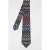 Paul Smith Men Tie Painted Geometric Very Dark Navy