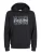 JACK & JONES Sweatshirt  grijs / zwart / wit