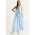 Blouse-rok set met striksluiting
