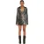 Missy Empire Dames Strepen Shirt (Zwart)