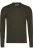 HAKRO Performance Sweatshirt ronde hals olijfgroen, Effen