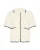 b.young Gebreid vest ‘BYMuno’  crème / zwart