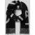 CK Calvin Klein Wollen sjaal met all-over logostitching, model ‘Bold’
