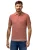 Korte mouw polo State of Art roze regular fit