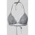 Jake*s Casual Bikinibovenstuk met Vichy-ruit en vetersluiting