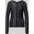 Topshop slim fit longsleeve in semitransparant design model ‘Belma’