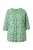 Ulla Popken Shirt  mintgroen / zwart / wit