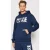 Nike Heren Sportswear Fleece Hoodie in Navy