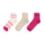 Ted Baker Dames/Dames Bamboe Trainingssokken (Pack Of 3) (Roze/Wit/Pastelgroen)