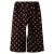 NAME IT MINI wide leg casual broek met stippen – bruin