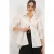 Oversized gestreepte blouse met knopen