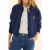 ICode Navy Knit Cardigan With Removable Brooch Marine
