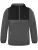 normani Outdoorjas ‘Mayo’  antraciet / zwart / wit