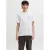JACK & JONES ORIGINALS relaxed T-shirt met backprint wit